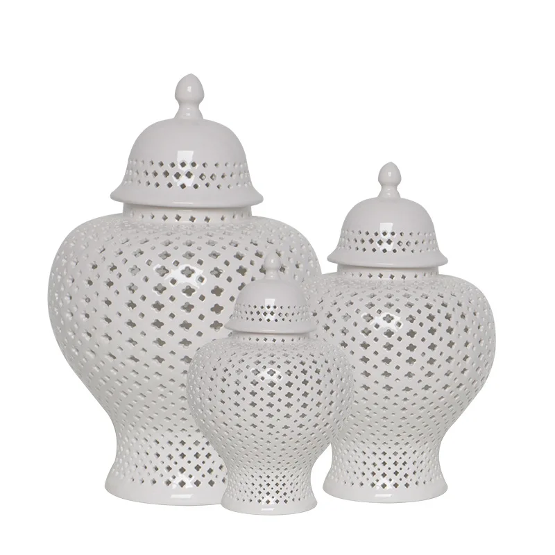 ceramic porcelain food Grade jar for sundries or decoration