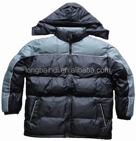 Фабрика фирменные наката запасов одежды для Мужская стеганая куртка, в наличии одежда LBH-0912C
