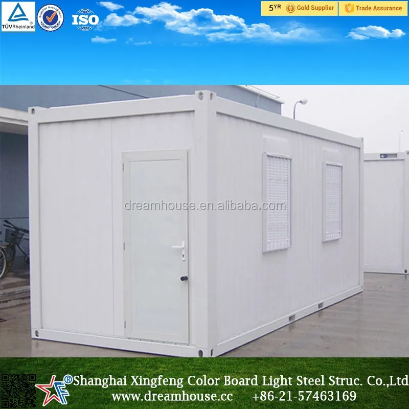 Prefabricated shipping container hotel modular houses/nipa huts/container house