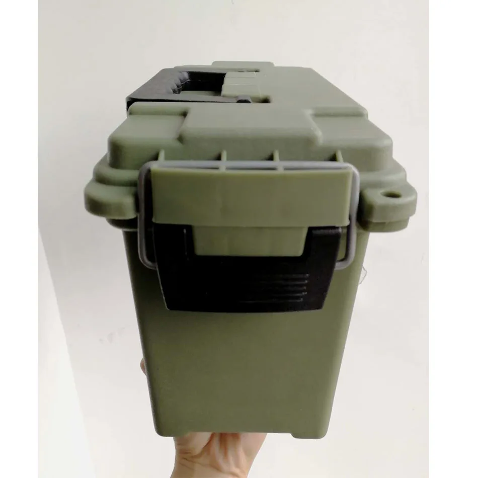 Customized logo plastic  M2A1 ammo can Plano green ammo box