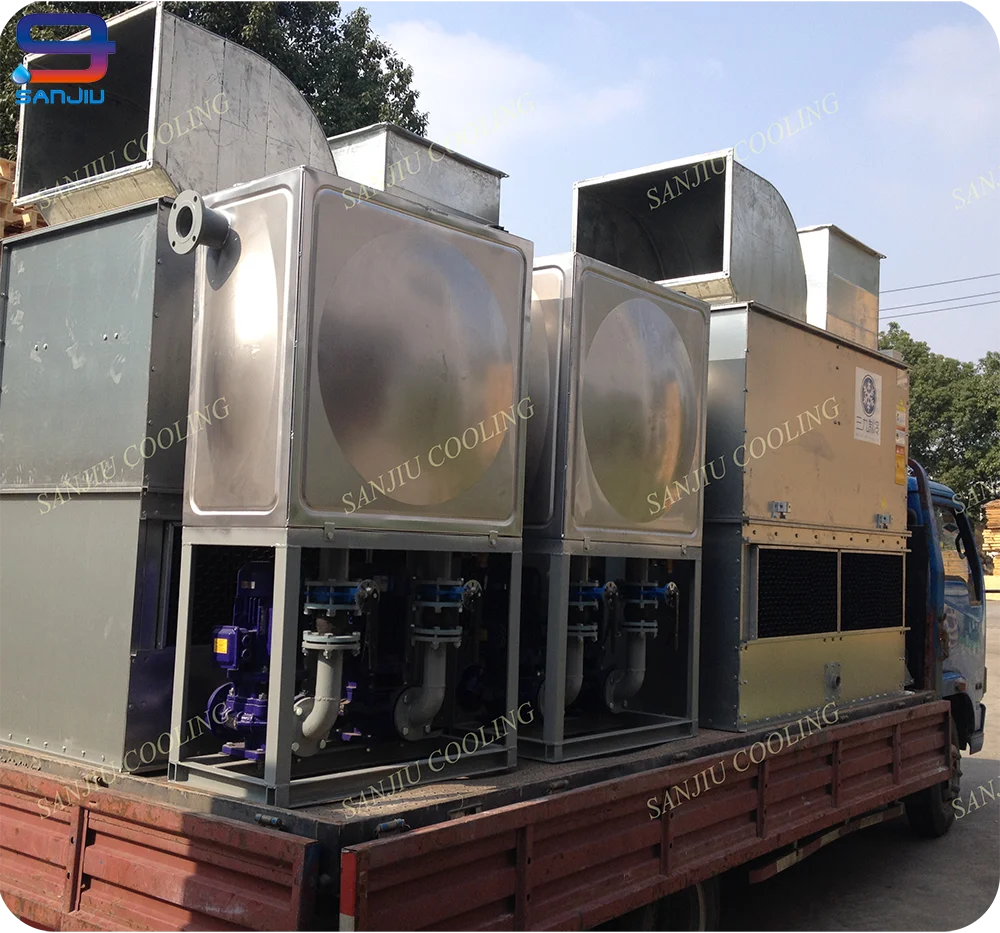 Counter Flow Closed Loop Mini Square Liquid Cooling Tower