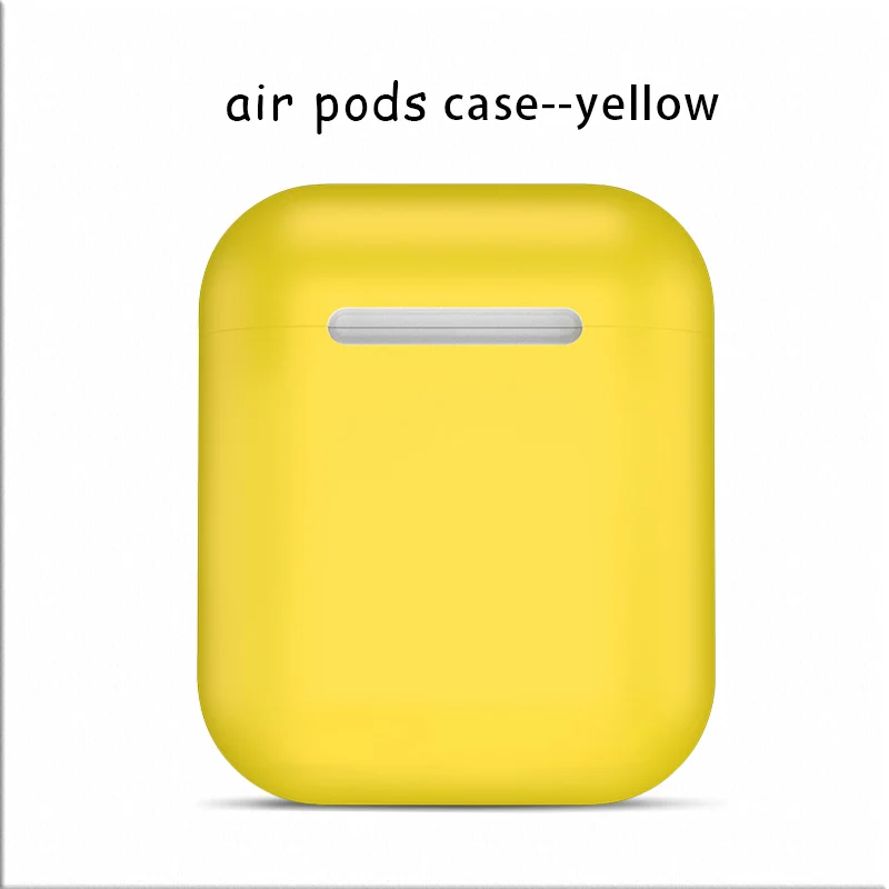 Soft Silicone Case Skin Sleeve Pouch Box For Air pod Shockproof Cover Earphone Cases Ultra Thin Case Air Pods Protector