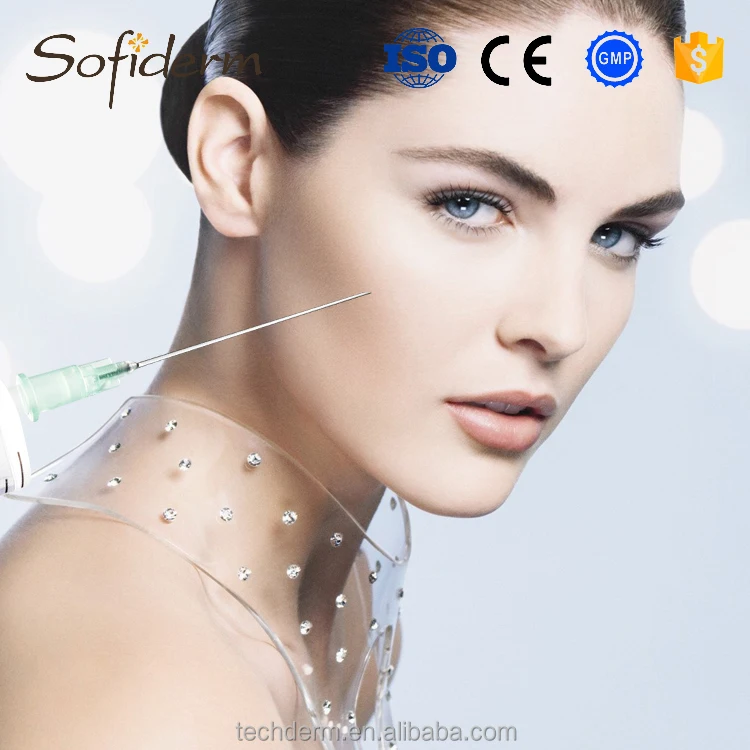 Sofiderm skin care cross linked ha injection dermal filler for face injections