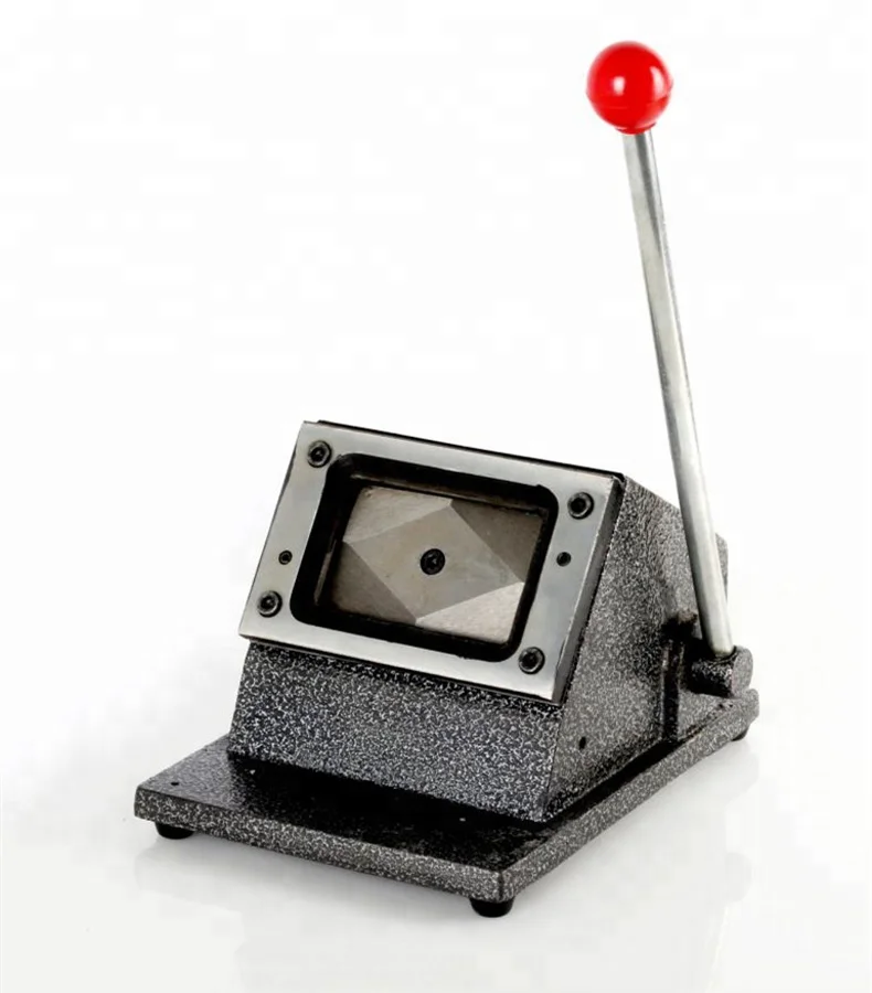 
90*55mm square corner manual business card cutting machine and PVC card cutting machine 