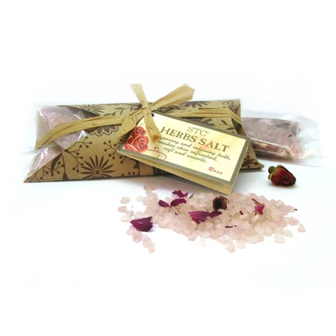 Free sample  body care scented organic spa  bath salt
