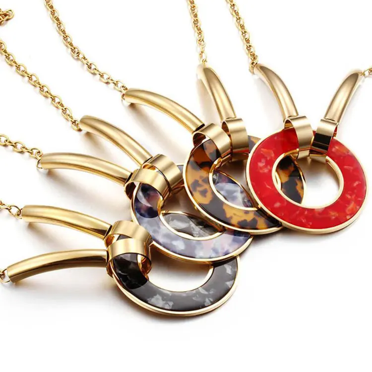 Fashion & Costume Dubai Gold Plated Jewelry Set, Stainless Steel Bridal Wedding Jewelry Necklace Set