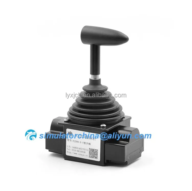 Operating lever potentiometer joystick for coal mine hoist