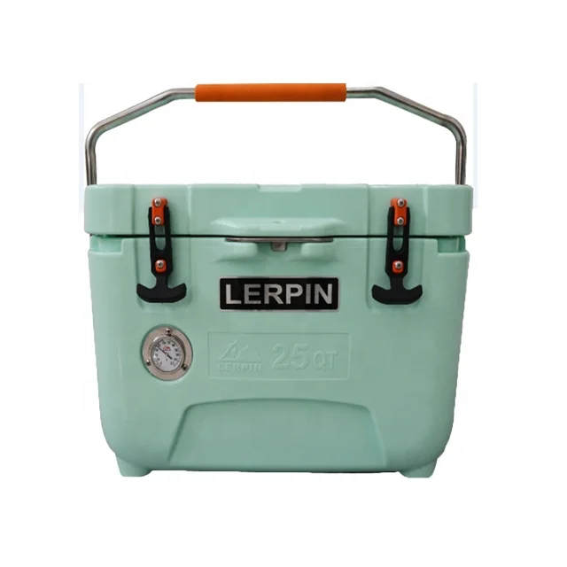 
Waterproof portable beer cooler and ice box for hiking and camping 