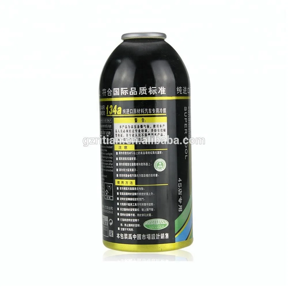 
China supplier cool gas r134a refrigerant auto air conditioner r134a refrigerant for sale 