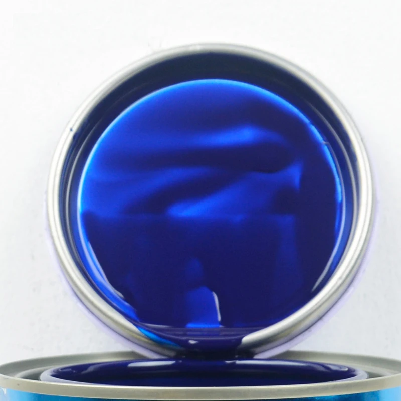 Заводская автомобильная краска, Автомобильный Спрей, покрытие для повторной отделки автомобиля, акриловая краска, зеленый фаз, синий цвет