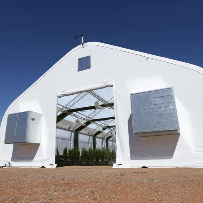 Blackout Greenhouse For Fully Automated Light Deprivation System
