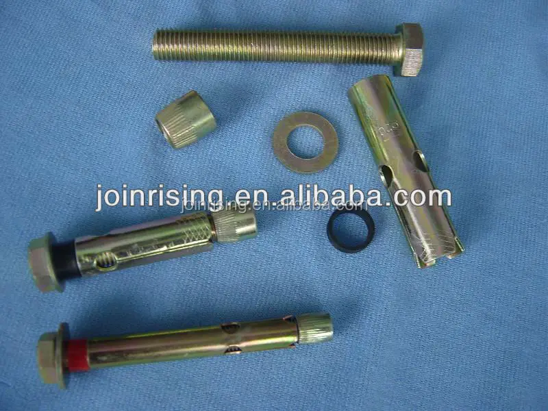 Various kinds of expansion anchor bolts zinc plated Made in China