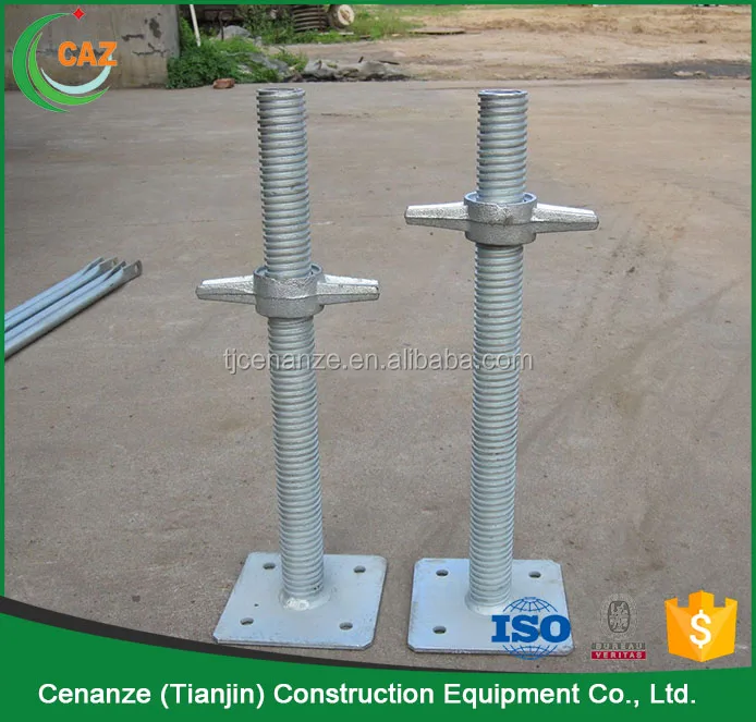 
Construction Leveling Screw Acrow Jacks Adjustable Scaffolding Leg for Sale 