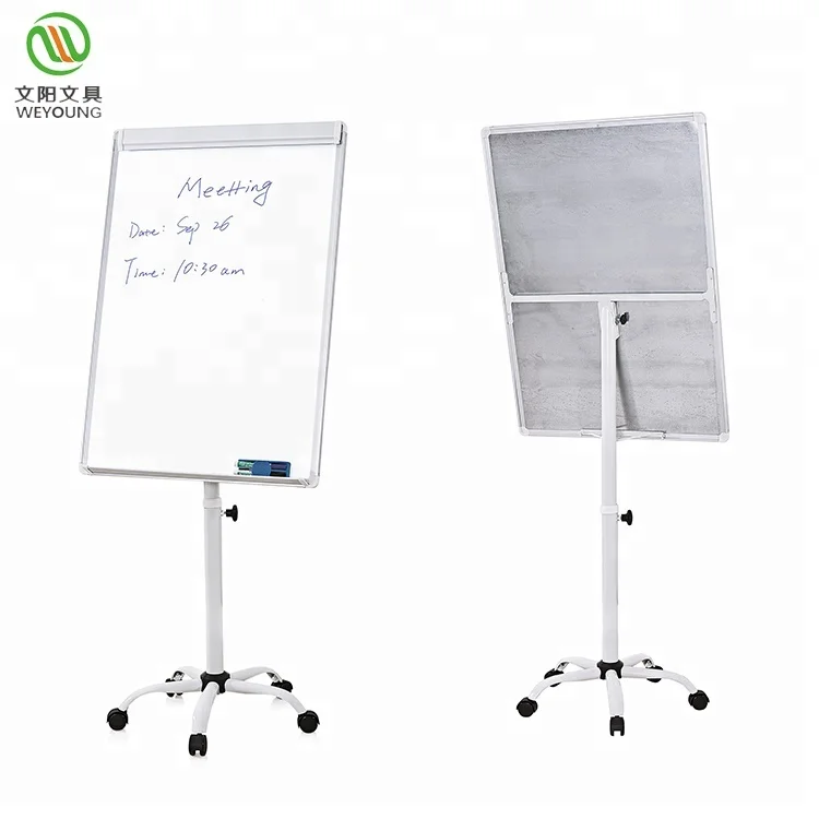 
flip chart stand , flip chart board white board Easel, writing board with easel flip chart board paper 
