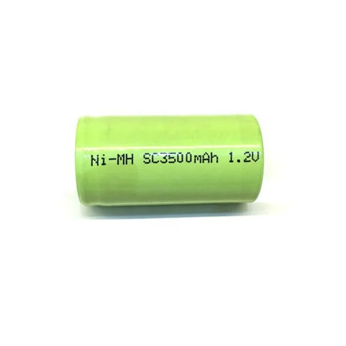 Ni-MH Rechargeable Battery Portatil 1.2V SC 3500mAh 10C Rate Batteries for Power Tool, Rickshaw