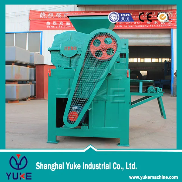 High efficiency coal briquette production line / charcoal briquette machine price/small briquette making machine