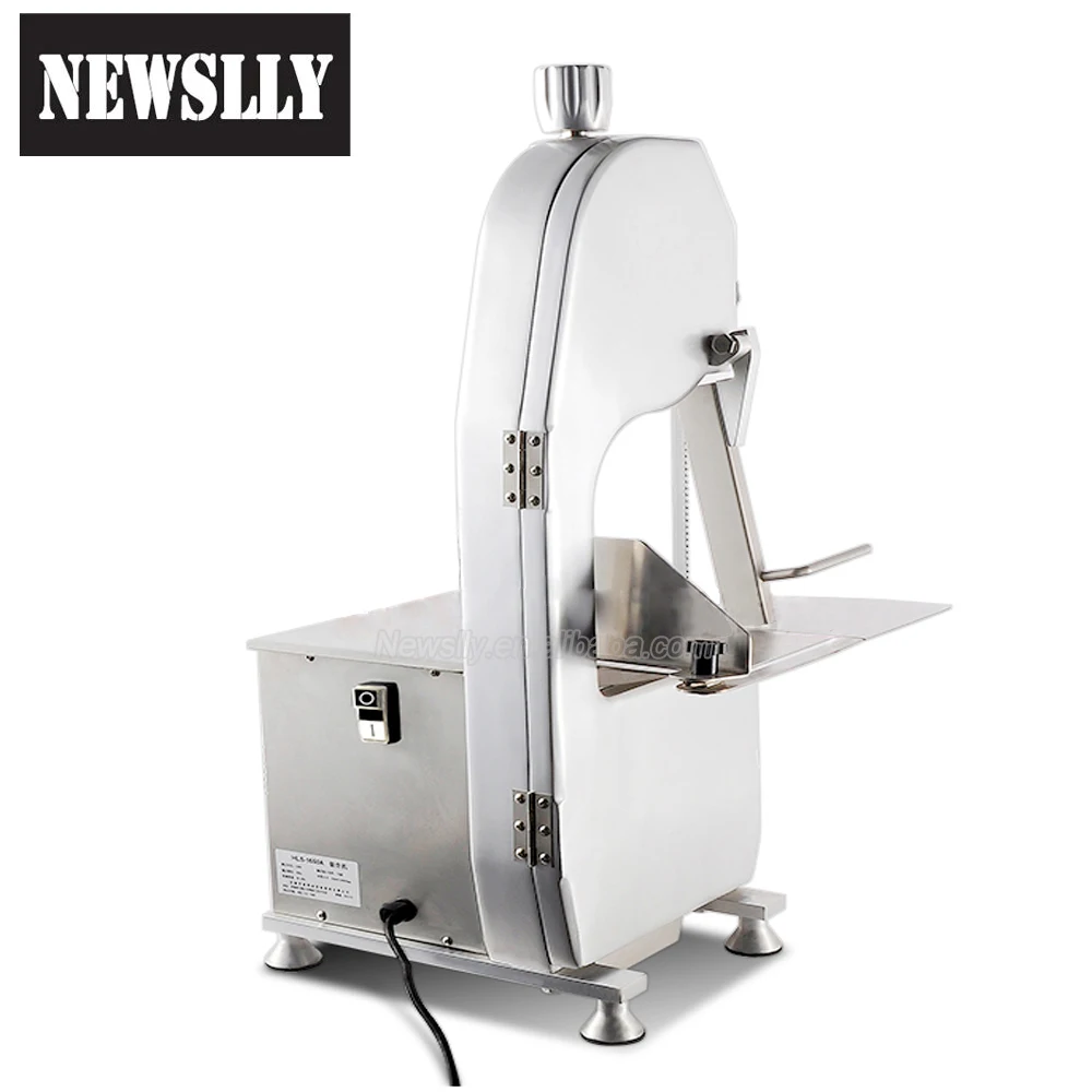 High Speed Electric Meat Bone Cutting Saw Machine with Stainless Steel Bench
