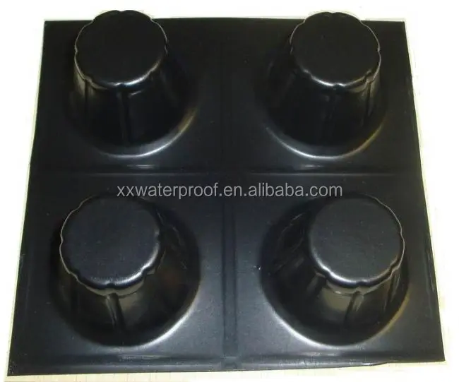 Dimple waterproof drainage board drainage mat HDPE drainage board
