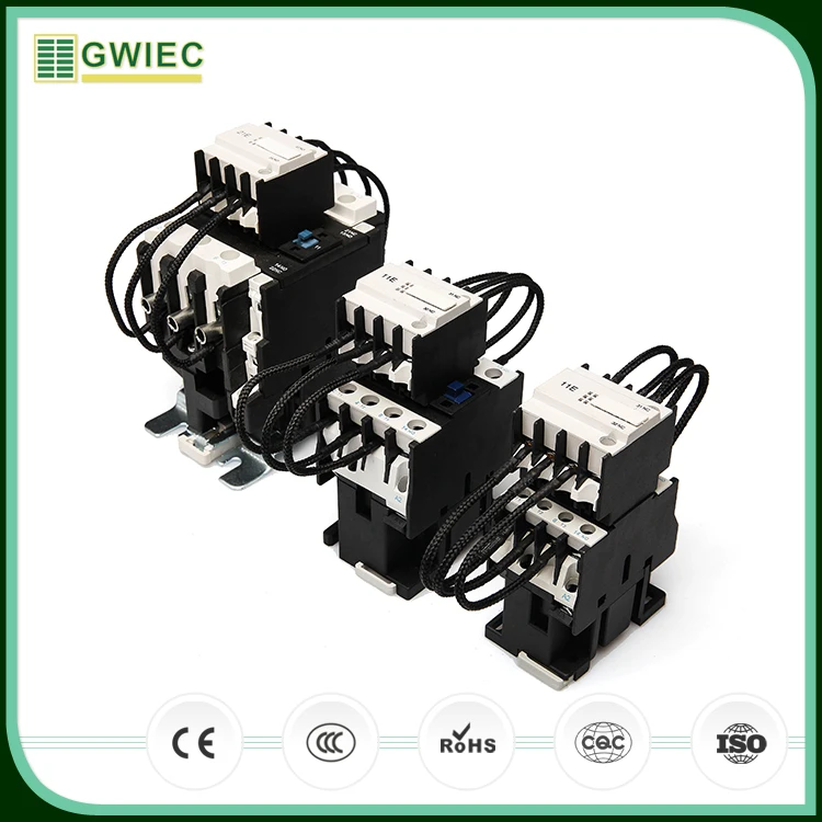GWIEC Cj19-63 220V Capacitor Switching Contactor For Reactive Power Compensation