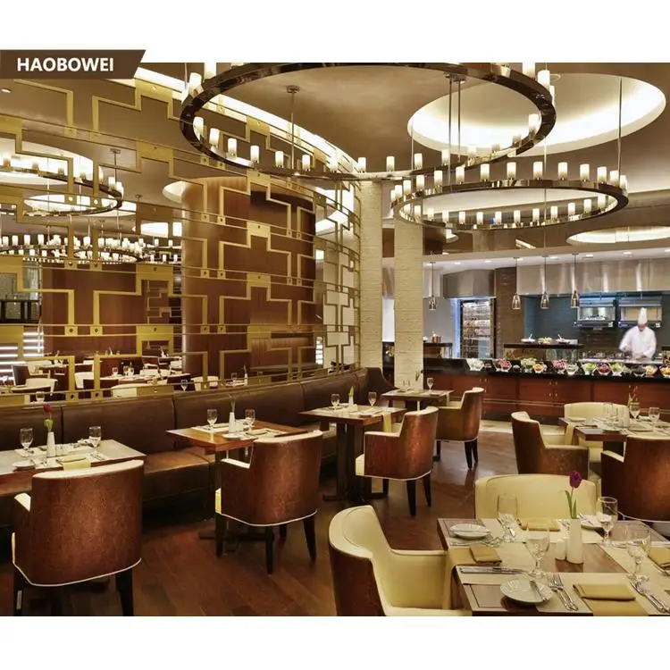 
High quality upholstered seat cafe restaurant table chair furniture 