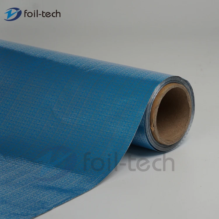 Fire Proof Wall Wrap aluminum foil  Insulation  high reflectivity Sarking radiant barrier