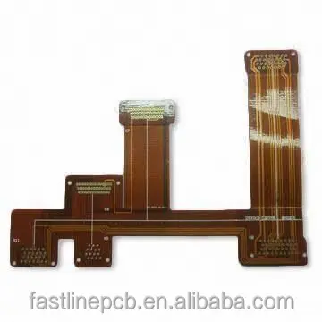 Rigid-flexible PCB with OSP Surface Treatment and 0.1mm Board Thickness
