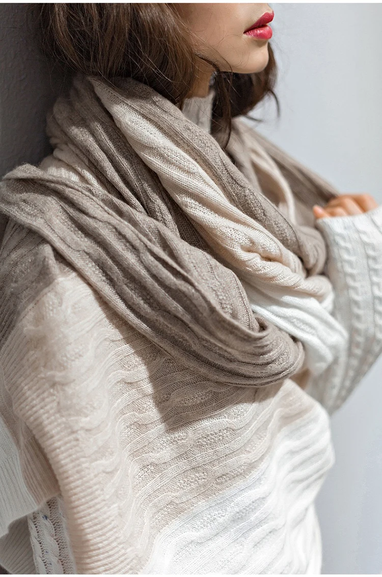 Hot Selling Jacuard Wool Crochet Woolen Ladies Winter Shawl Cashmere Scarfs