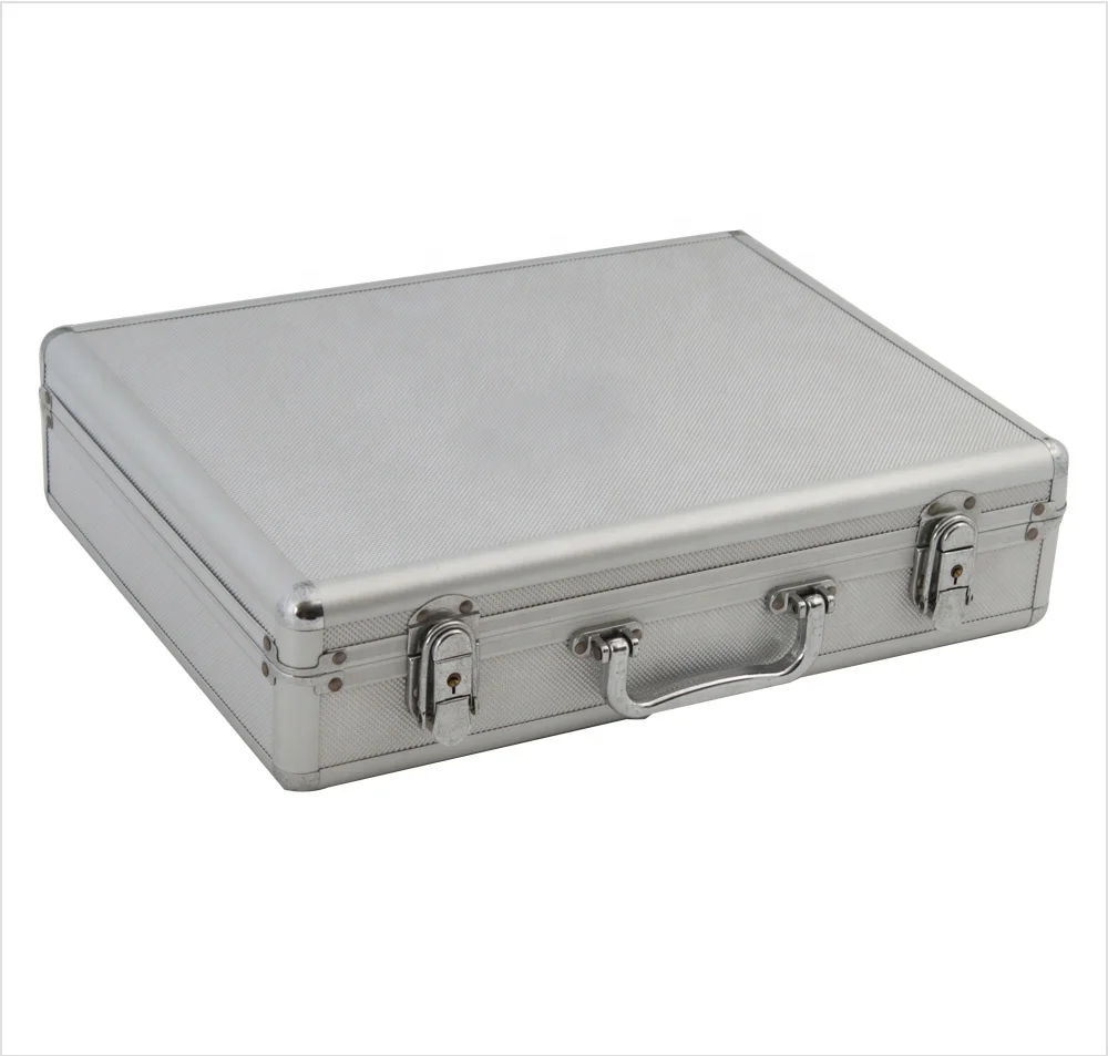  Everest APC009 недорогой алюминиевый кейс портфель жесткий для инструментов с пеной