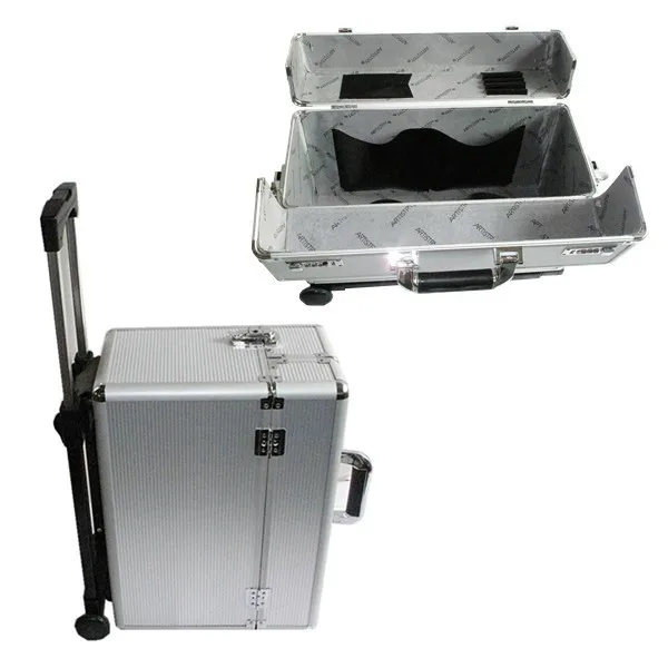 Aluminum Rolling Luggage  Case Flight case  Aluminum  Travel Suitcase