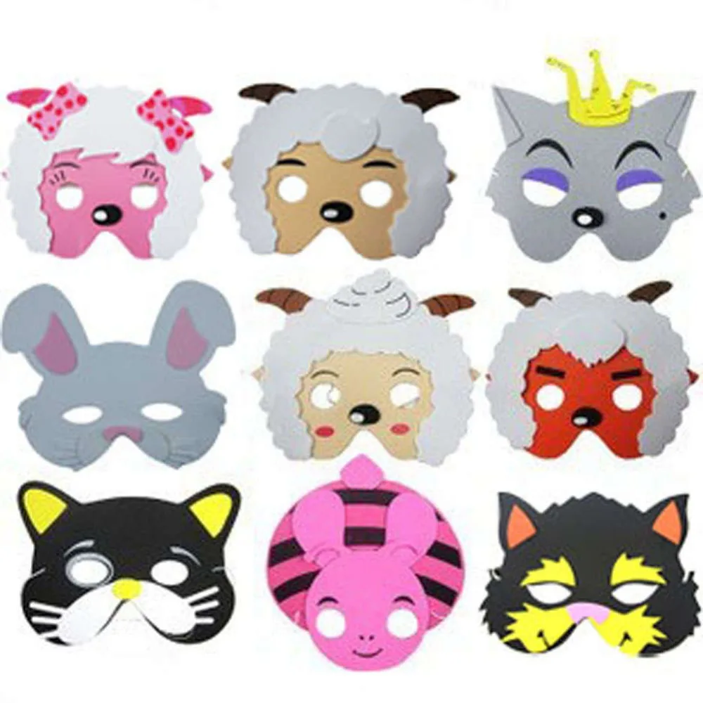 Animal Foam Kids Cute Party EVA mask