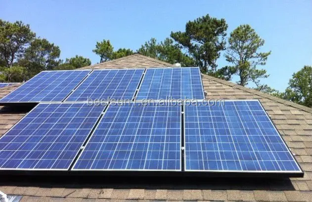 Небольшой гибридный солнечный генератор 15 кВт