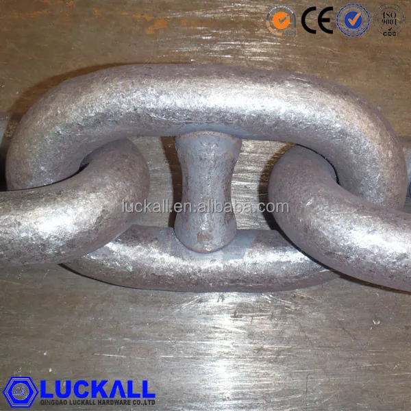 Stud Link Ship Marine Anchor Metal Steel Large Link Chain