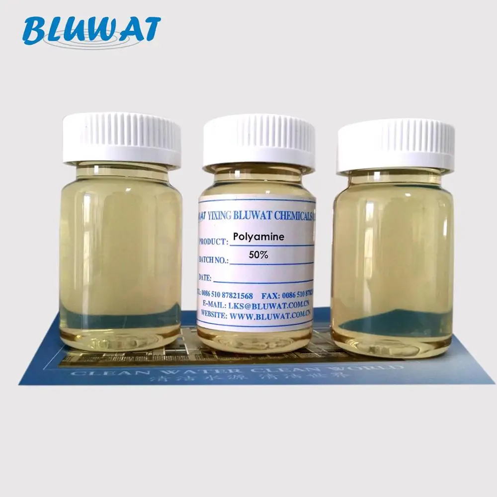 Катионный полиэлектролитный флокулянт bluват полиамин