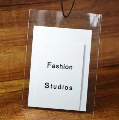 Custom design logo printing clothes paper hang tag for garment