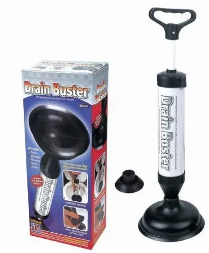 
Houseware Air Pressure Toilet Plunger Cleaner And Drain Buster 