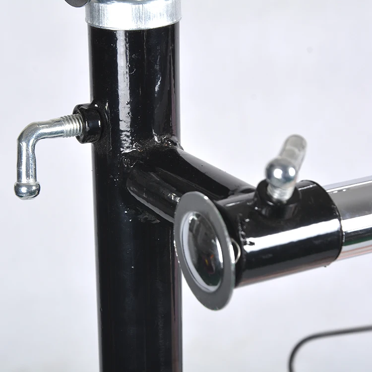 Mobile heavy duty double clothes garment rail rack Stainless Steel Rack for displaying and drying