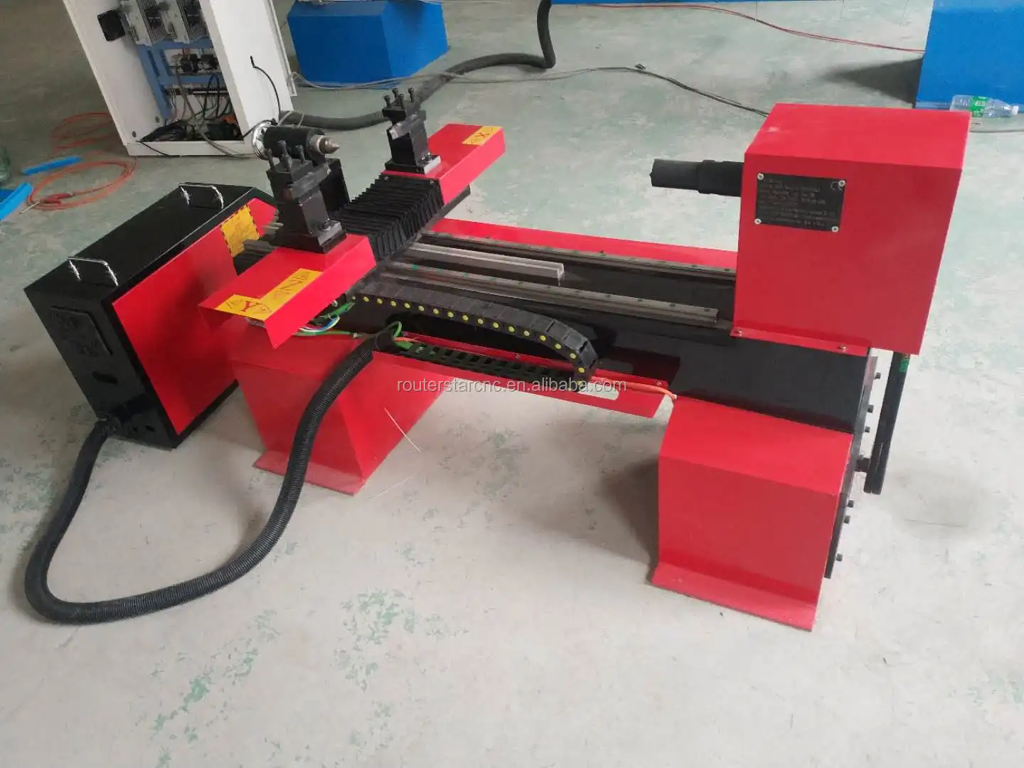 40 inch double lathe cutting tools Mini CNC Wood Turning Lathe Machine