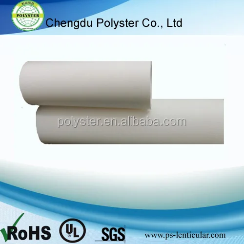 0.43mm White extruder molding Polypropylene Film Sheets/Rolls for display Insulation