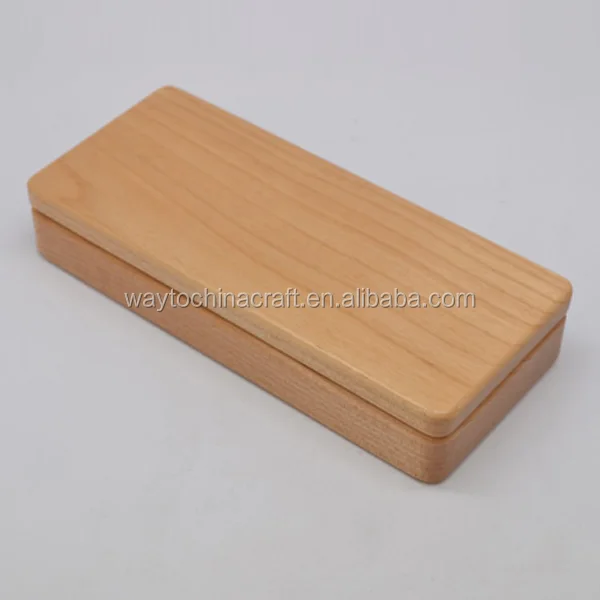 elegant maple wooden fountain pen gift box