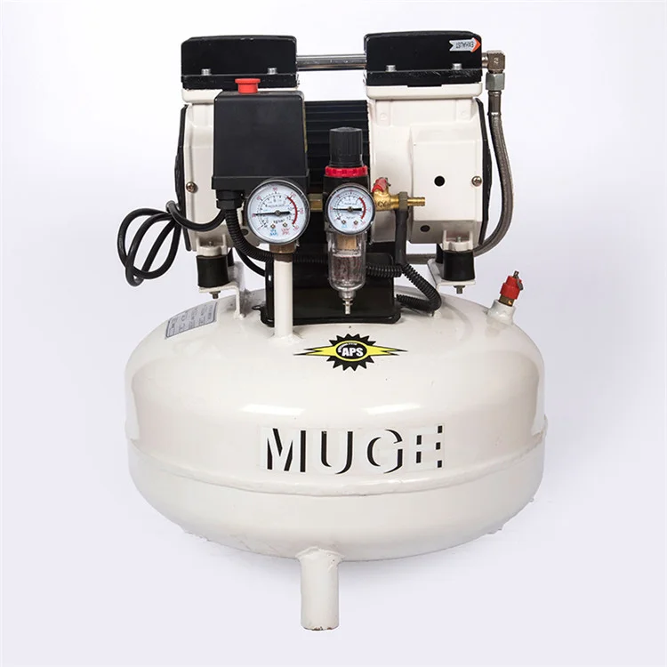 Малошумный воздушный компрессор 1hp, портативный воздушный компрессор, профессиональный воздушный компрессор