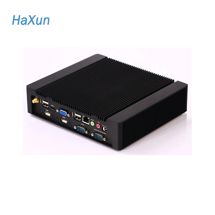 
OEM intel mini desktop computer hardware without cpu, barebone computer 12v,6 usb2.0, 5 rs232 