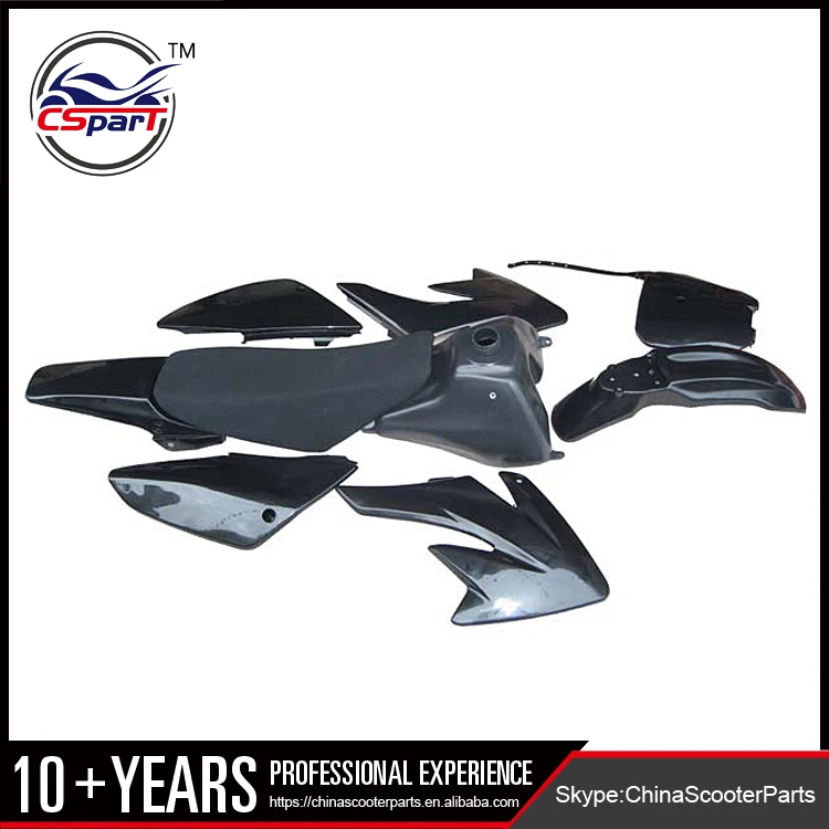 Plastic Fairing Seat Tank Kit Fender Cover for Honda CRF70 dirt Pit Bike Procket Bike Xmotos Baja DR50 49 50cc 70 90 110 Kayo