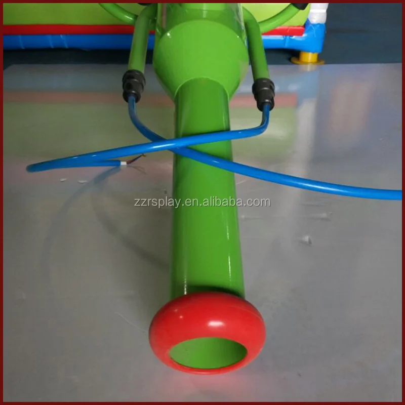 kids amusement park theme playground cannon ball air blaster game