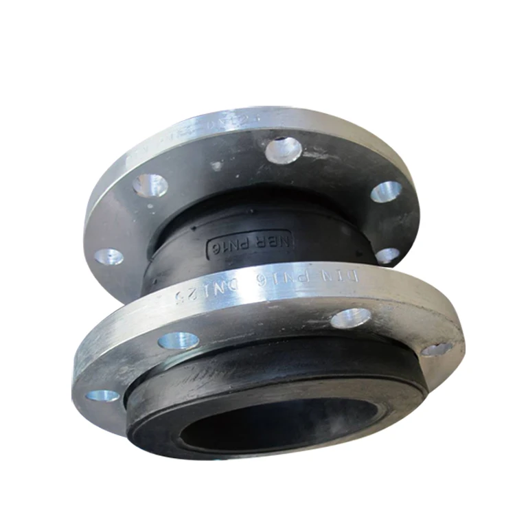 Marine system ss union flange/thread epdm rubber flexible pipe connector