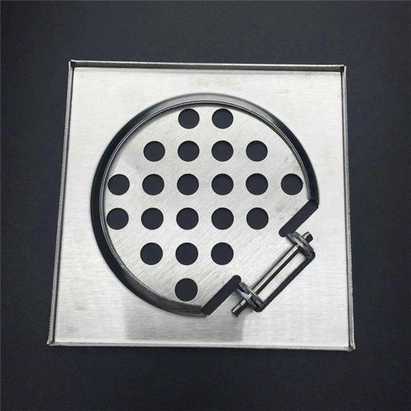 Cheap 100 x 100mm 4-inches Stainless Steel Floor Drain Cover
