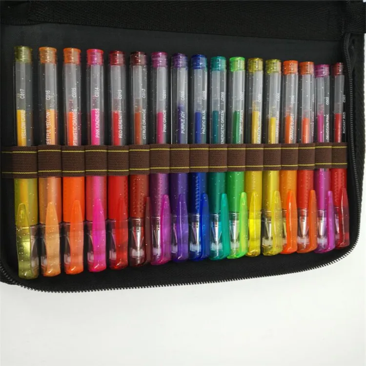 48 pcs Premium Ink Gel Pens Set With Case