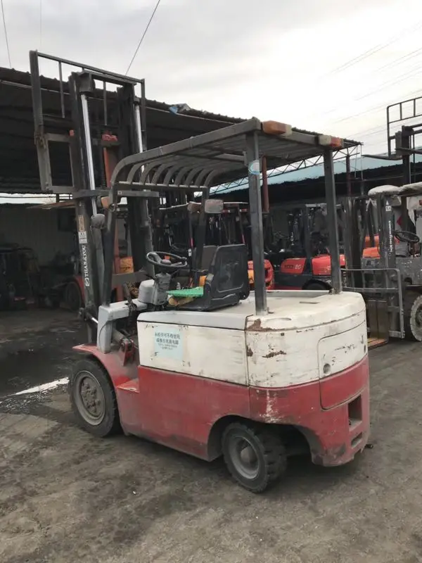 Second hand electric forklift with wonderful working condition cheap for sale