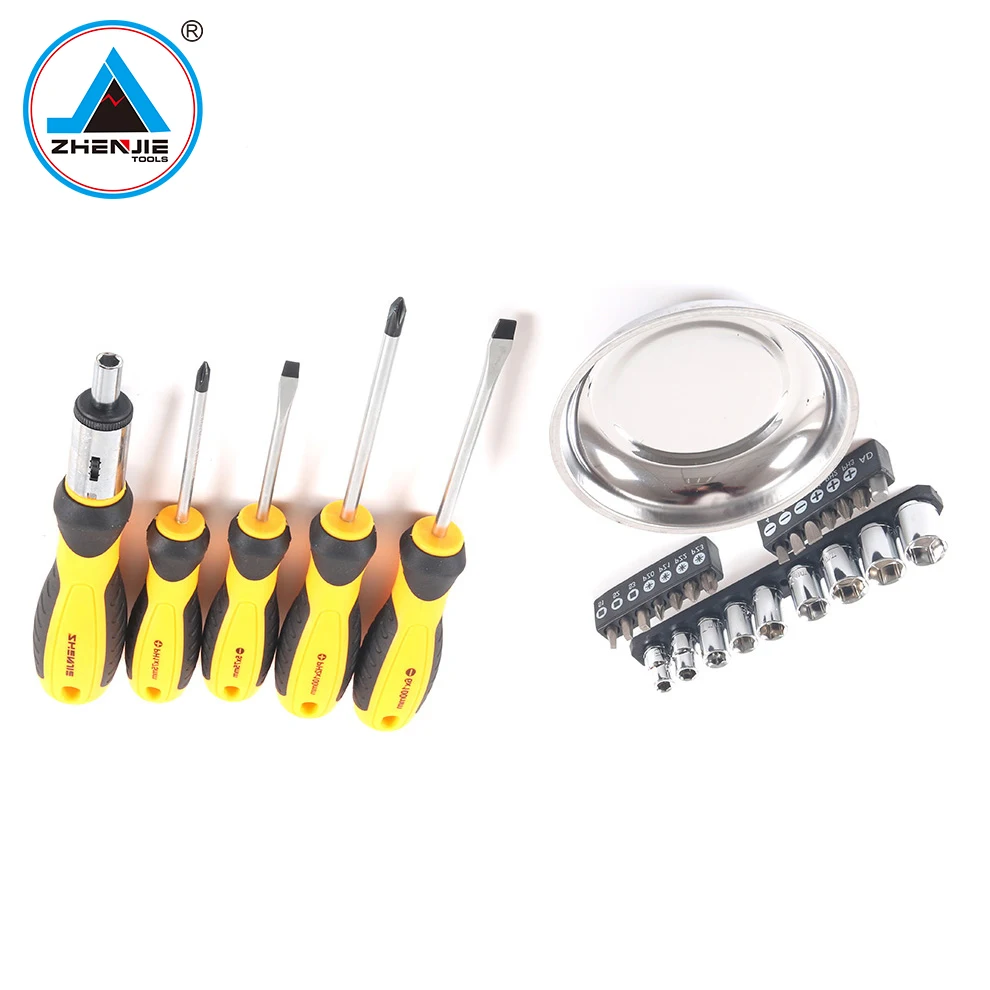Plastic Handle Multi-function Hot Selling Household Electrical Test Patented Klein Tools Durable Screwdriver Set