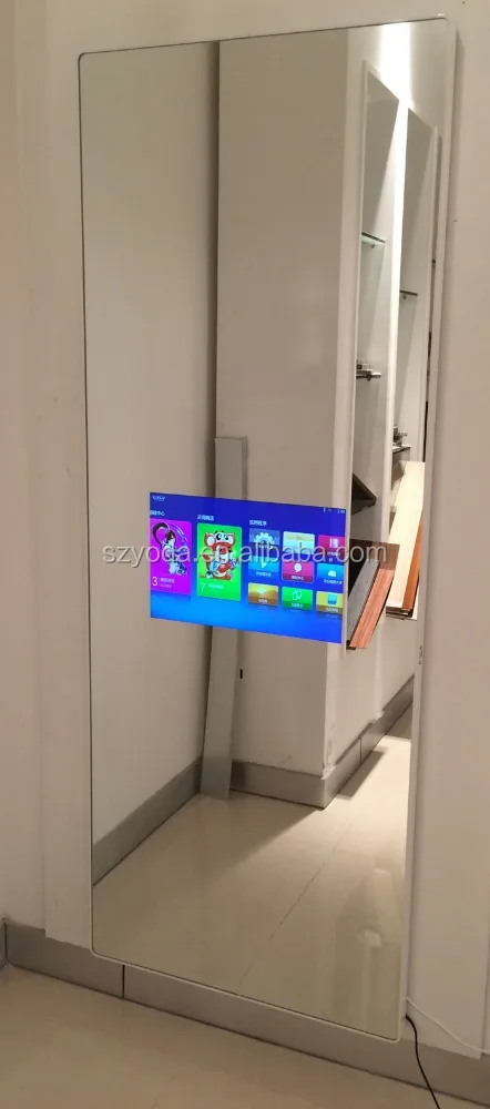 
Magic mirror LCD smart mirror TV touch mirror display for smart home 