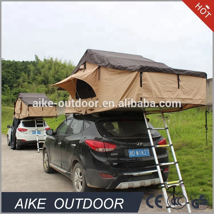 Off Road Canvas Car Roof Top Tent Camping Outdoor 4wd Roof top Pop Up Camper